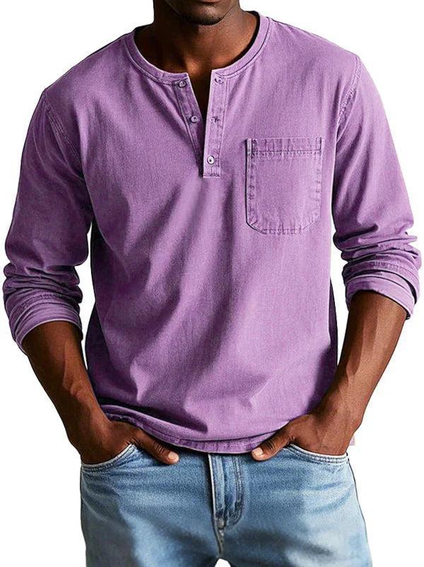 Vauje | Camicia Henley a maniche lunghe