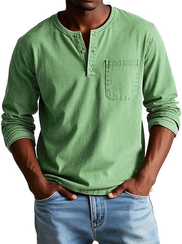 Vauje | Camicia Henley a maniche lunghe