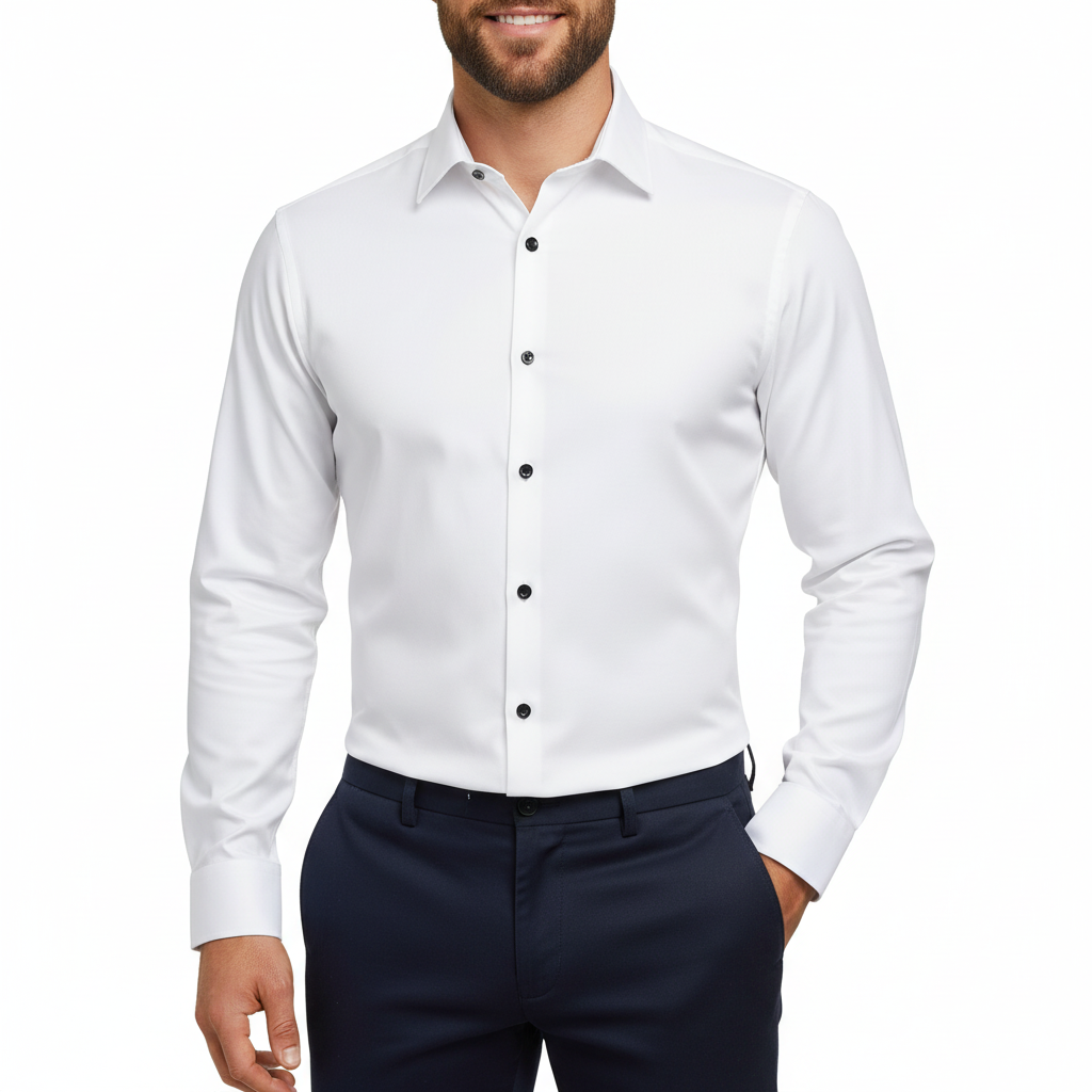 Vauje | Finitura senza pieghe camicia uomo