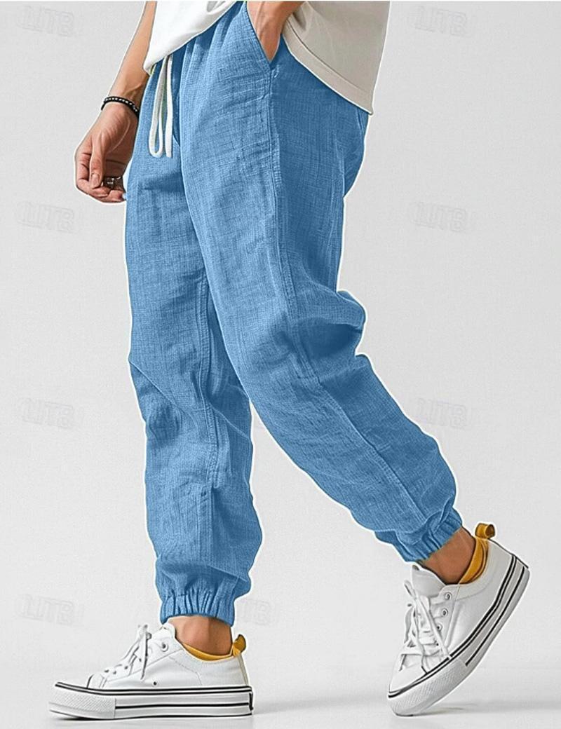 Elrita | Pantaloni in lino leggeri con silhouette rilassata