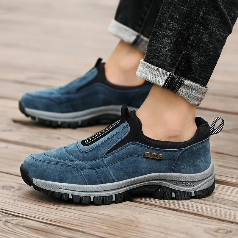 Scarpe da trekking da uomo senza lacci, comode per camminata e tempo libero - view 6