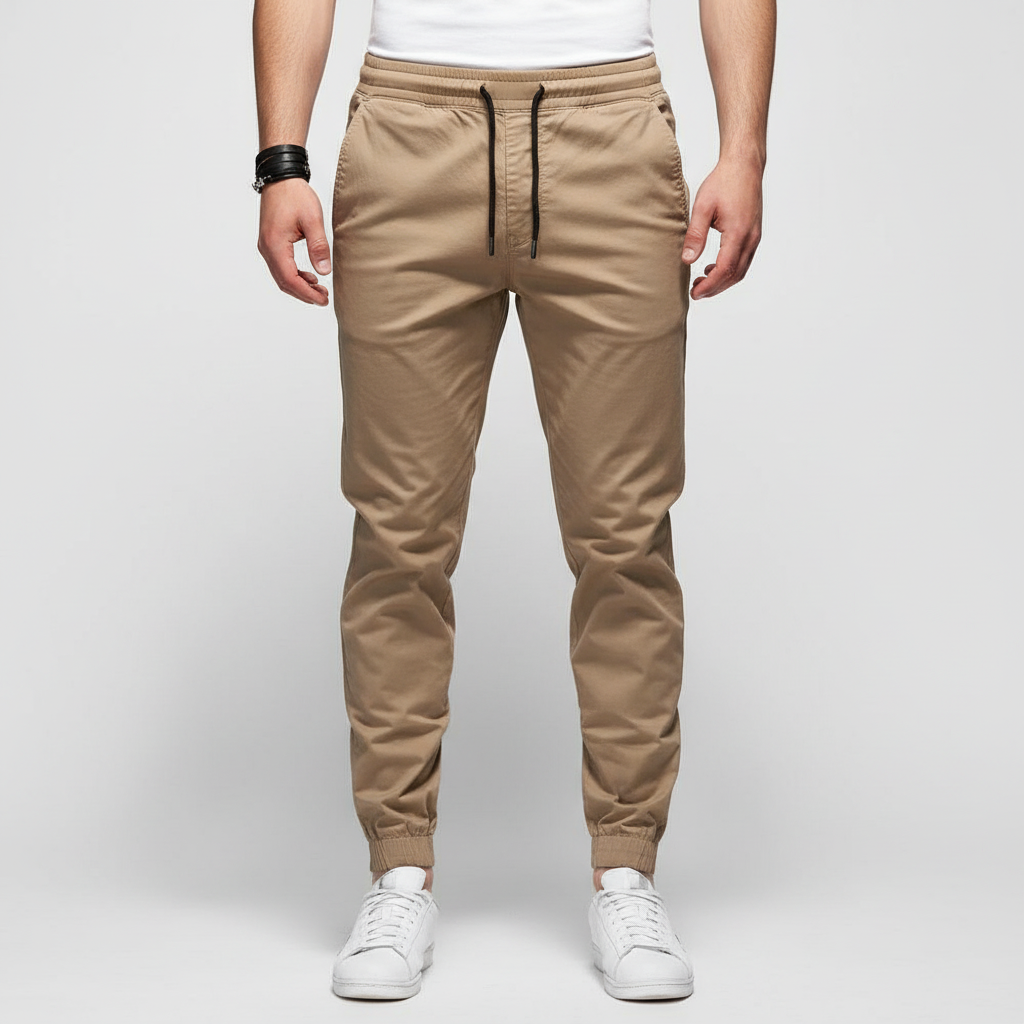 Vauje | Pantaloni cargo con elastico in vita