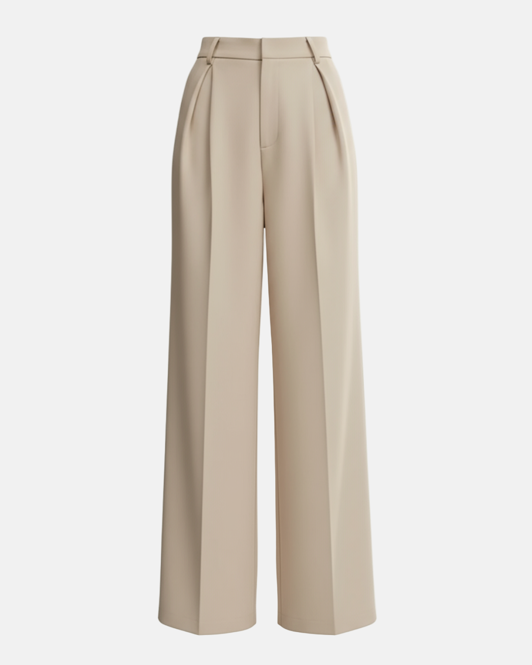Pantaloni palazzo donna a vita alta, sartoriali ed eleganti, per ufficio e cerimonia - view 7